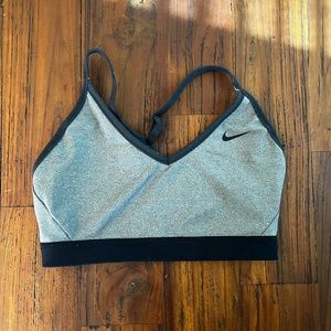 Grey Nike Sports Bra